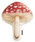 Preview: Magma gefülltes Kissen 'Funghi' 35 x 45 cm Beige